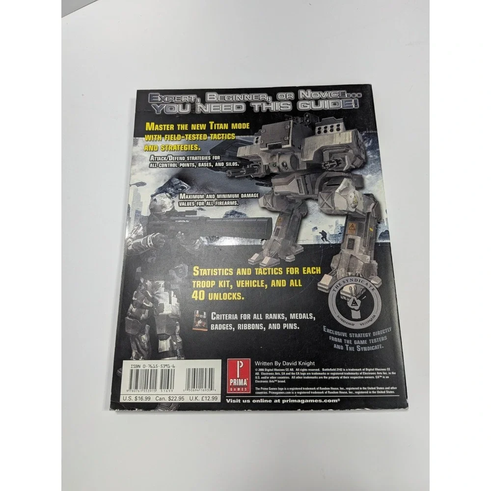 Battlefield 2142 Official Strategy Guide‎ for Windows & Mac - Prima Games